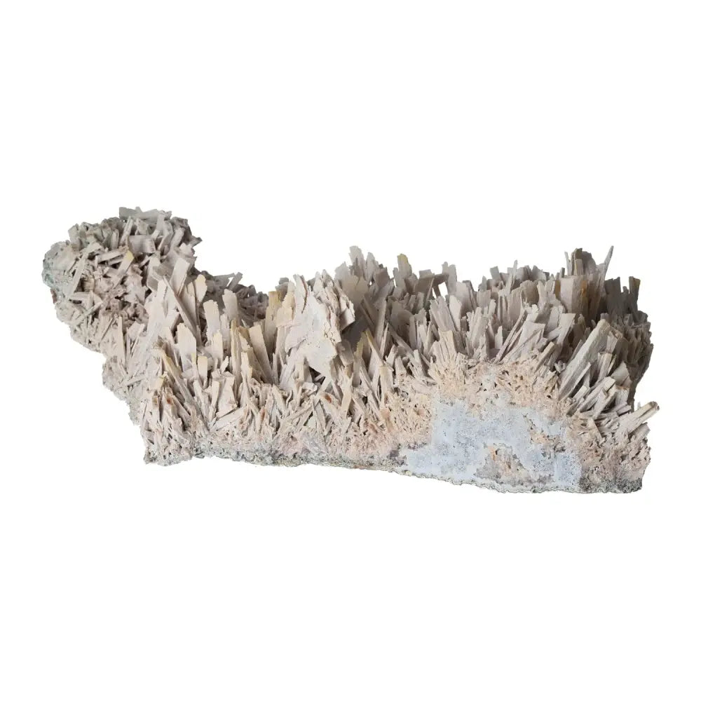 Rare quartz pseudomorph after zeolite mineral specimen, showcasing intricate crystal formations from Sylvia Crystals.