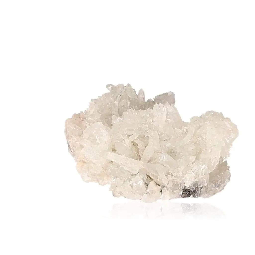 Quartz gemstone cluster showcasing its vibrant colors and spiritual transformation properties.