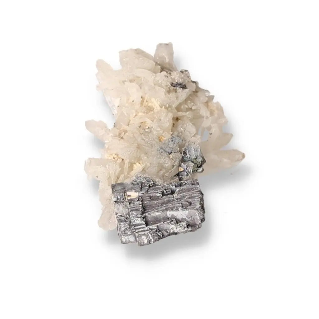 Raw quartz gemstone showcasing unique colors and textures, symbolizing spiritual harmony with chakras and zodiac signs.