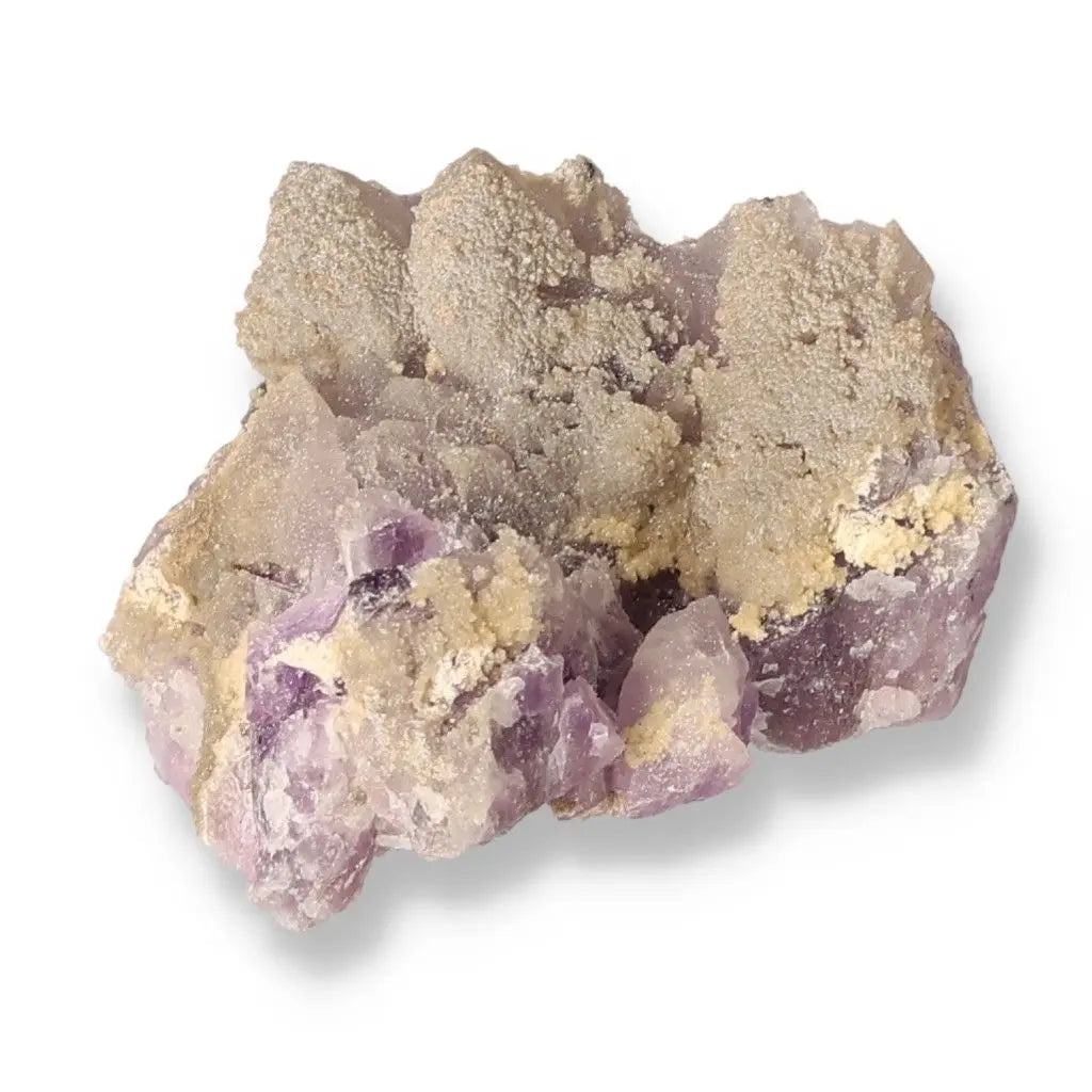Raw quartz crystal featuring unique textures and a spectrum of colors, enhancing spiritual balance and elegance.
