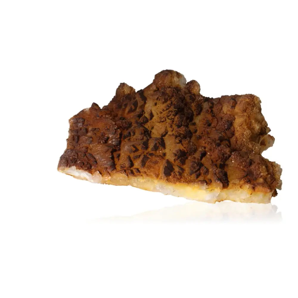 Quartz with Goethite crystal from Sylvia Crystals, showcasing premium quality and transformative energy. Ideal for holistic luxury living.