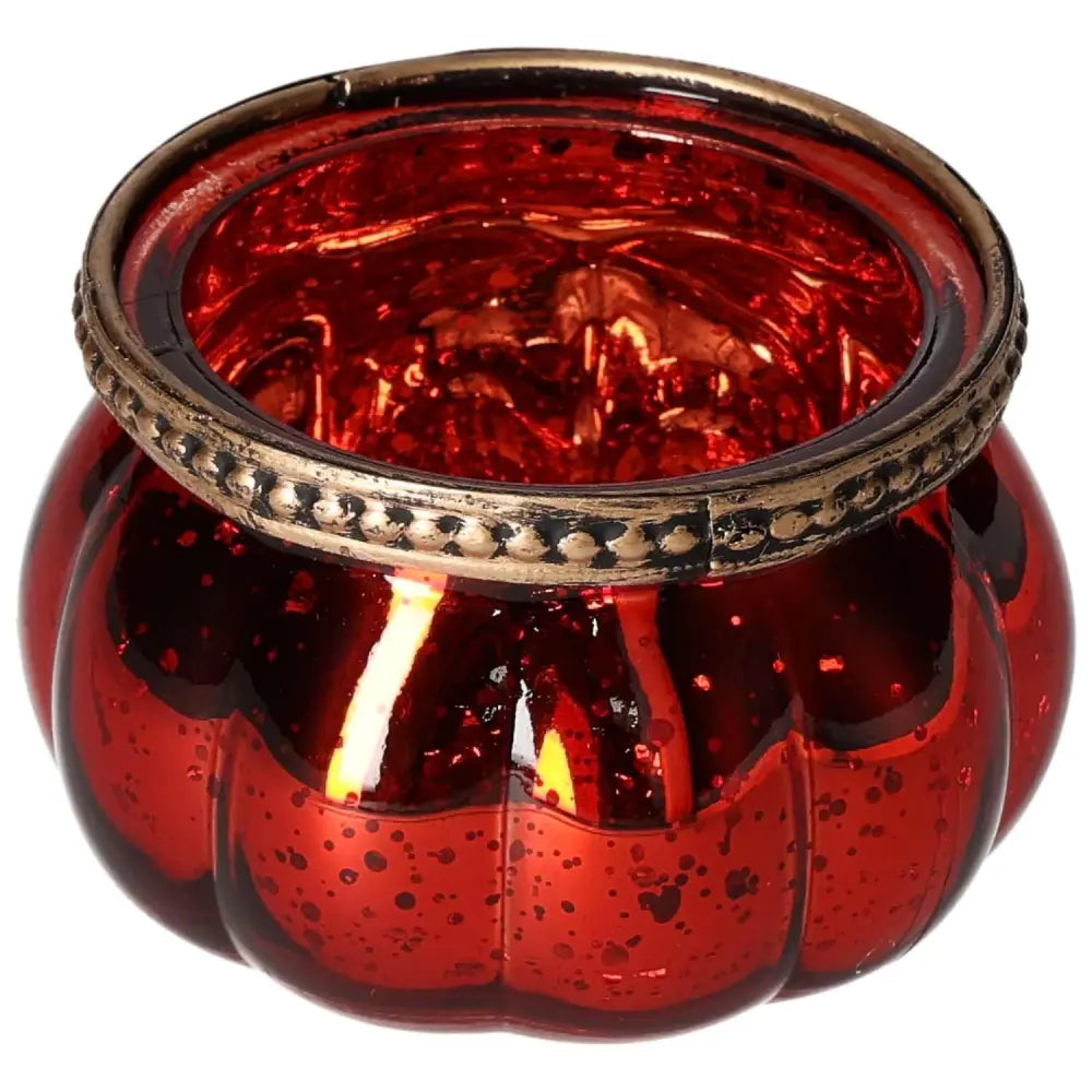 Red Glass Lantern by Sylvia Crystals, featuring intricate design and vibrant hue, symbolizing harmony between spirit and matter.