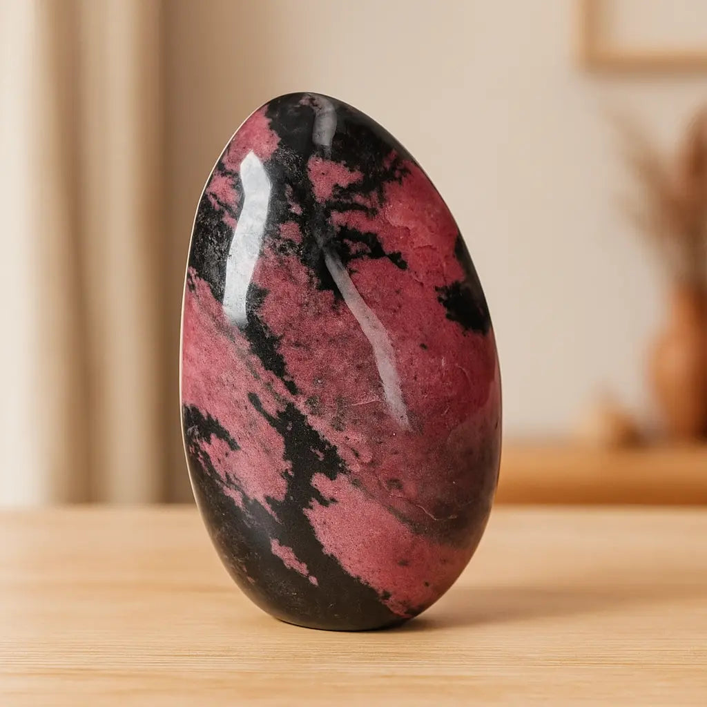 Rhodonite Free Form Sylvia Crystals Sp. z o.o.