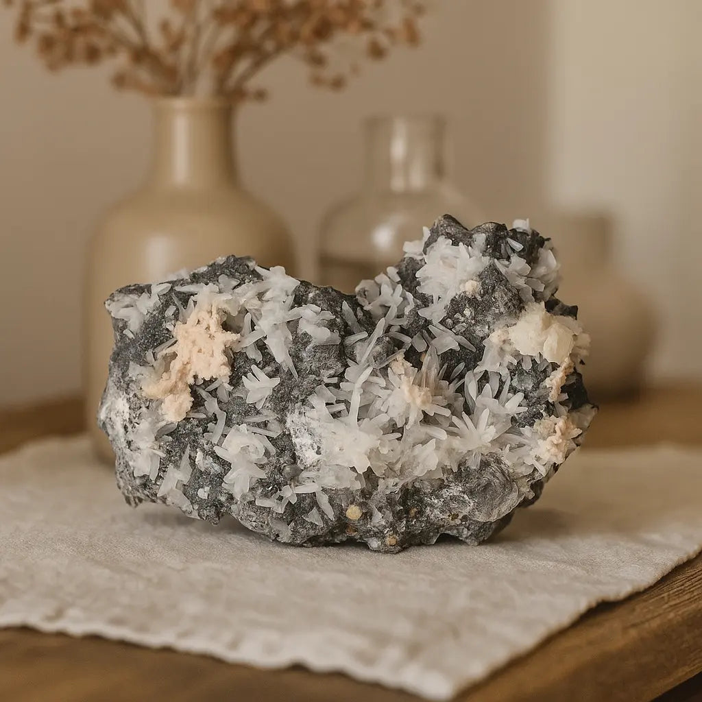 Rodochrosite with Sphalerite, Quartz and Pyrite Sylvia Crystals Sp. z o.o.