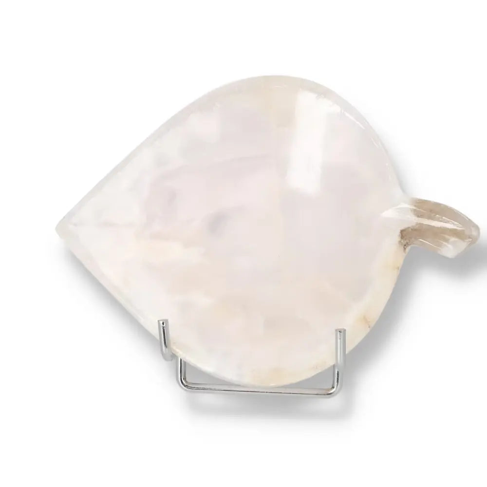 Rose Onyx small platter with unique veining, reflecting light beautifully on a polished surface, perfect for elegant serving.