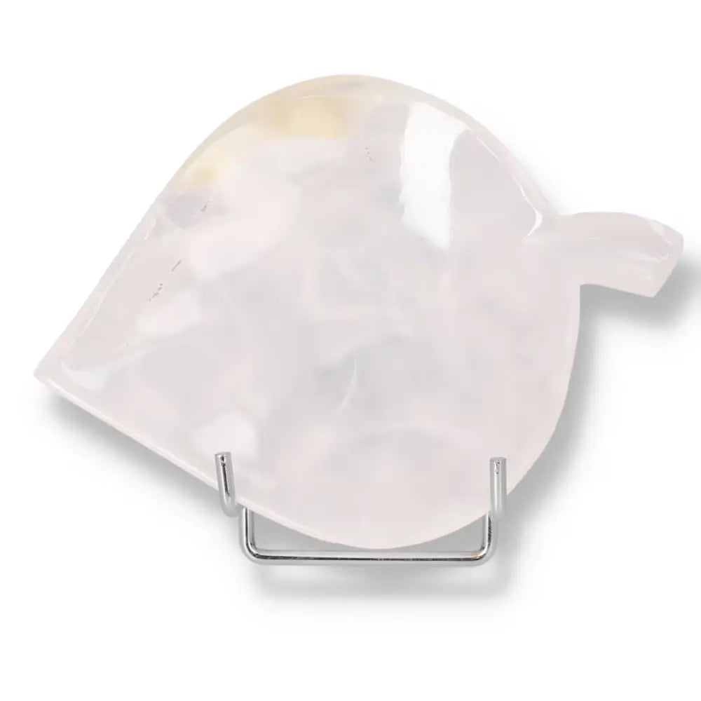 Rose Onyx Platter with unique veining and polished surface, perfect for elegant tablescaping and serving delicacies.