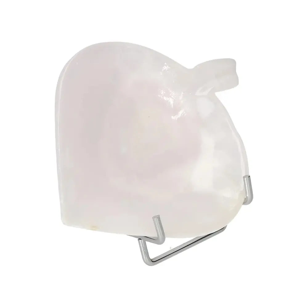 Rose onyx platter showcasing unique veining and polished surface, perfect for elegant table decor and serving delicacies.