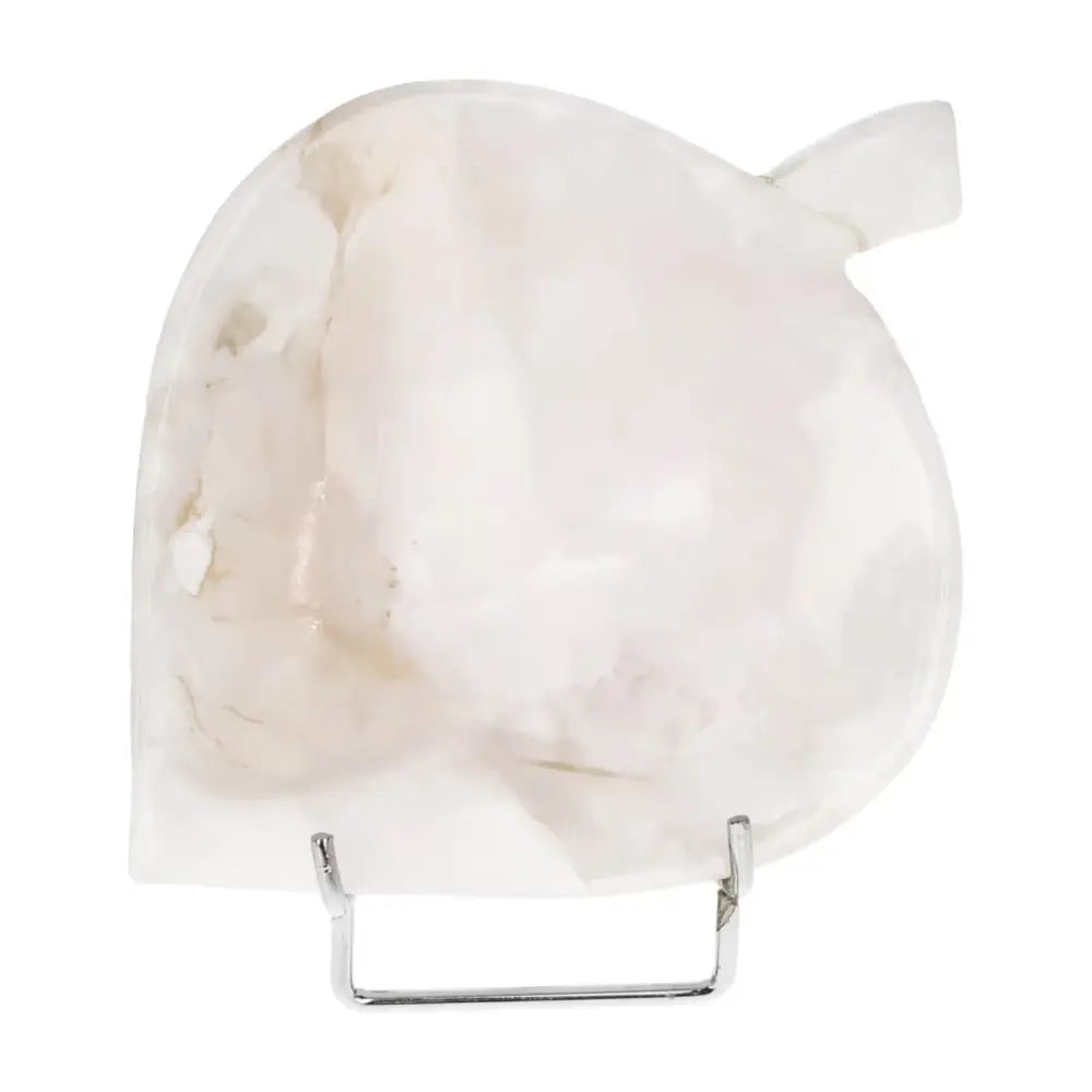 Rose Onyx Platter with unique color variations, perfect for elegant tablescapes and serving delicacies, showcasing natural beauty and charm.