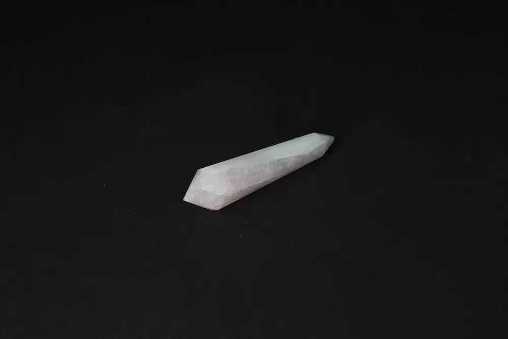 Rose Quartz Point for Love and Healing, ideal for heart chakra work and emotional balance. Perfect for meditation and crystal grids.