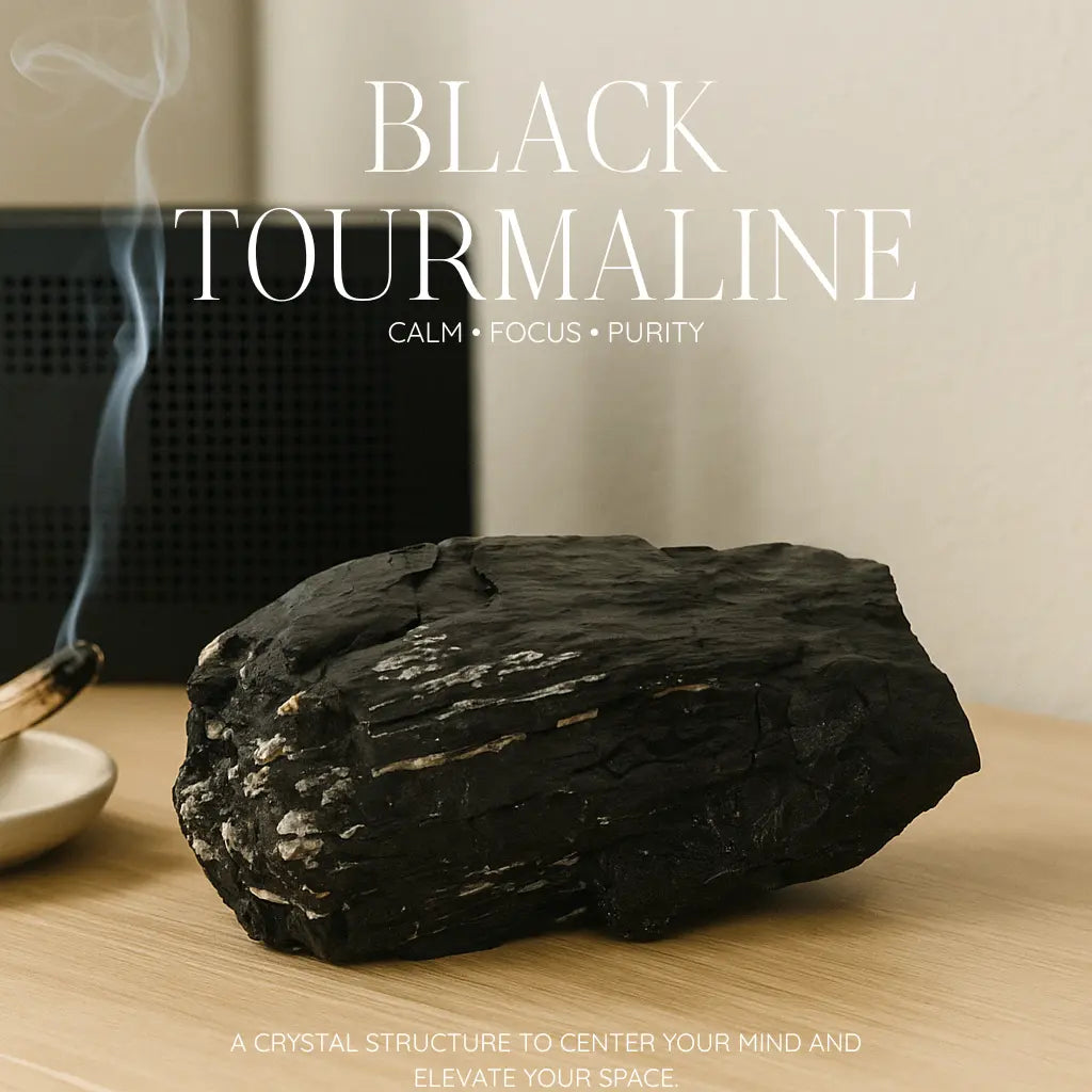 Rough Black Tourmaline Druze Sylvia Crystals Sp. z o.o.