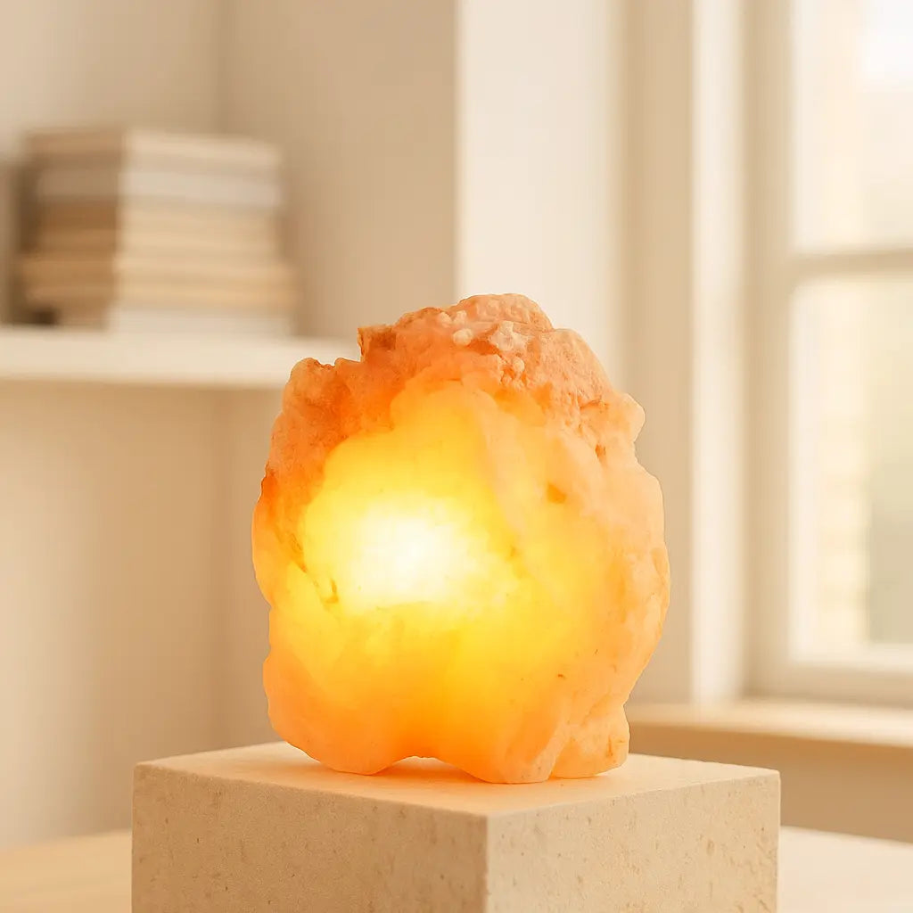 Selenite Lamp XL – Majestic Glow and Spiritual Serenity Sylvia Crystals Sp. z o.o.