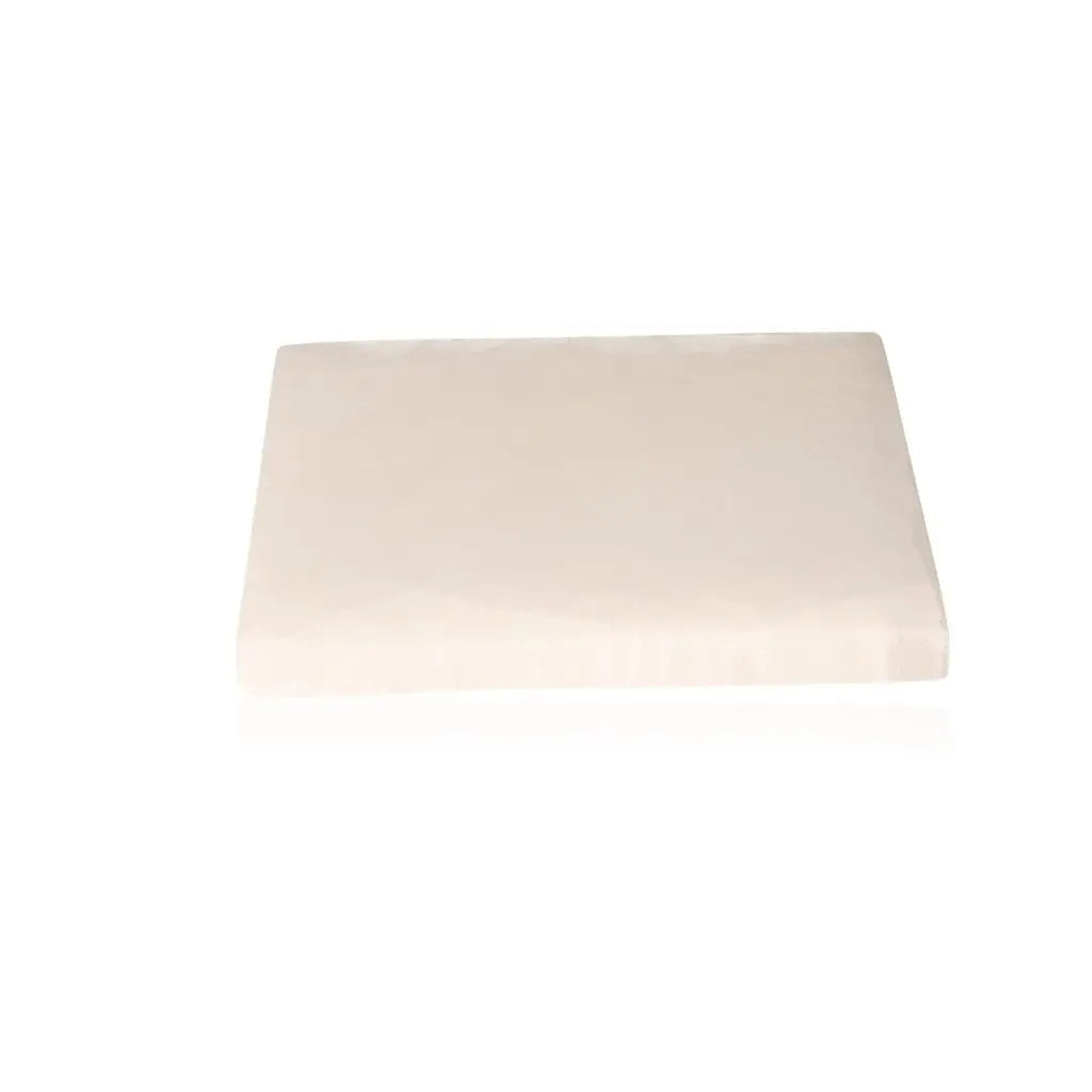 14cm Selenite Plate by Sylvia Crystals for spiritual growth and mindful living.