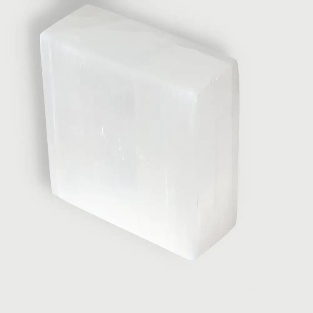Selenite Rectangle 10cm by Sylvia Crystals for mindful living and spiritual growth, made from premium-quality, ethically sourced material.