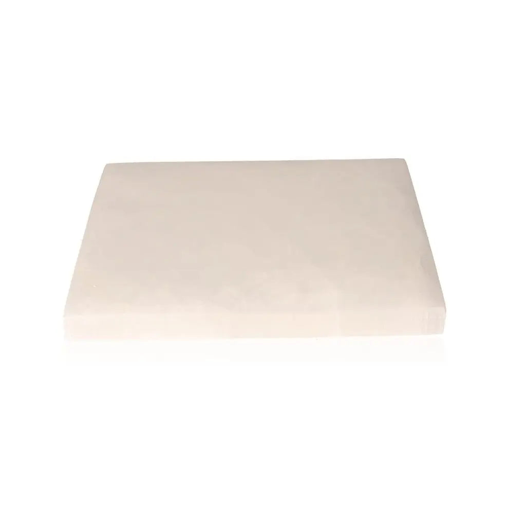 20cm selenite plate by Sylvia Crystals for mindfulness and spiritual growth