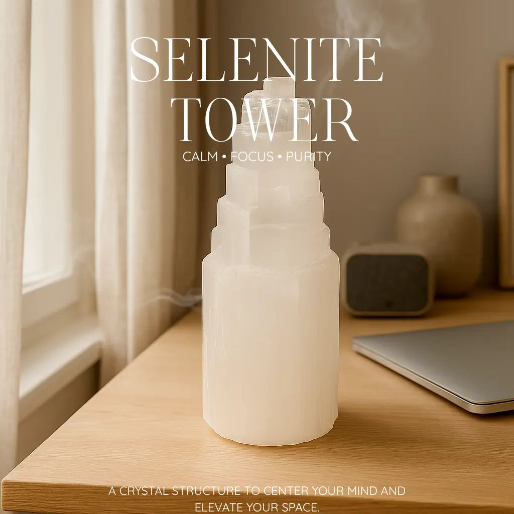 Selenite sky l 20cm Sylvia Crystals Sp. z o.o.