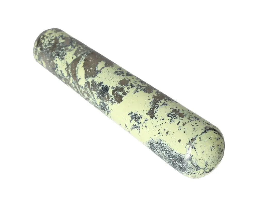 Serpentine Wand for spiritual healing, meditation, and emotional balance, activating the heart chakra with natural energy.