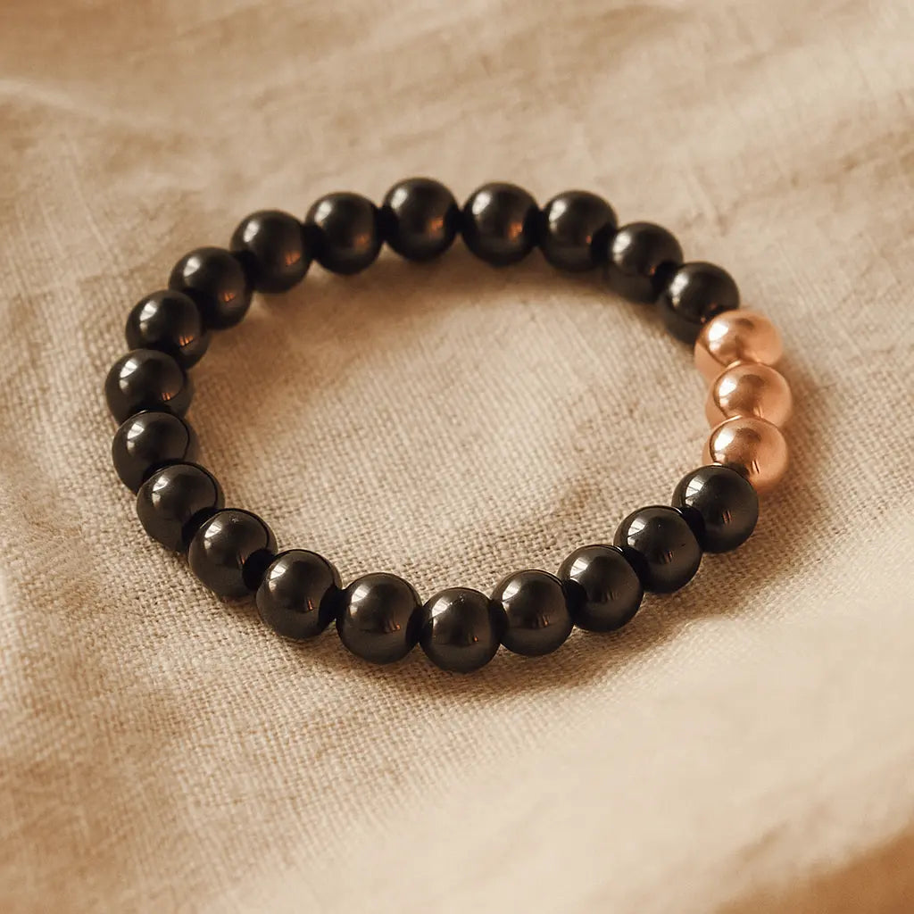 Shungite Bracelet 8mm Sylvia Crystals Sp. z o.o.