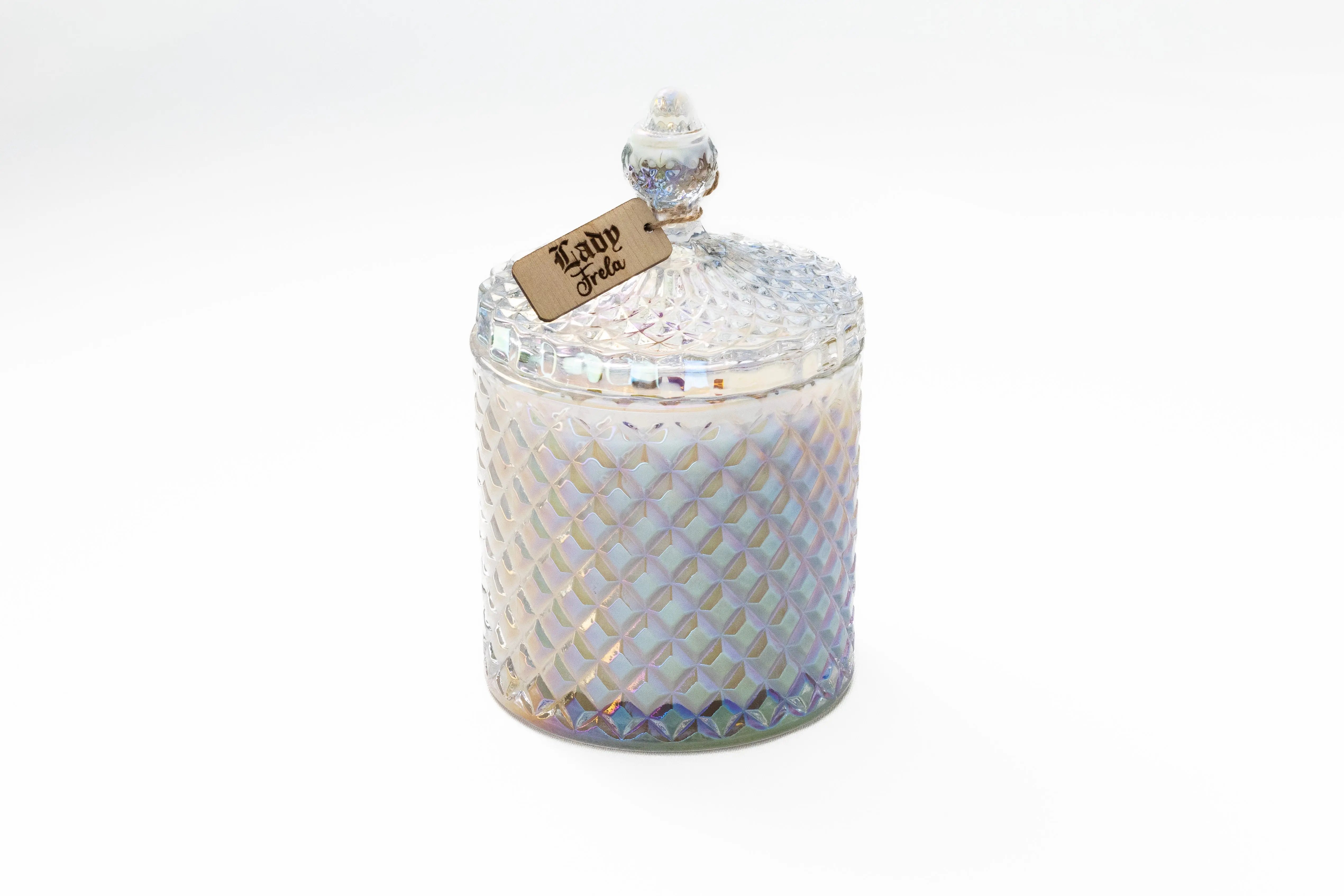 Soy candle Lady Frela Sylvia Crystals Sp. z o.o.