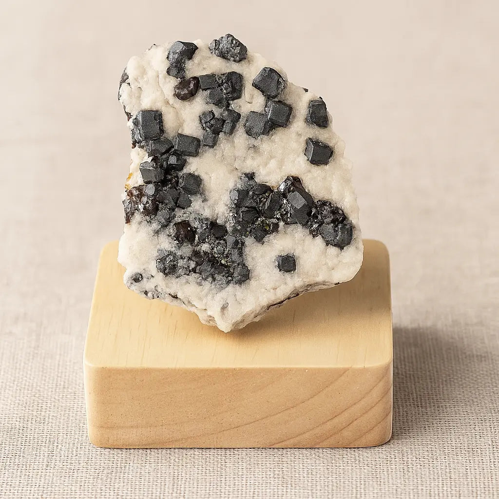 Sphalerite on Quartz Sylvia Crystals Sp. z o.o.