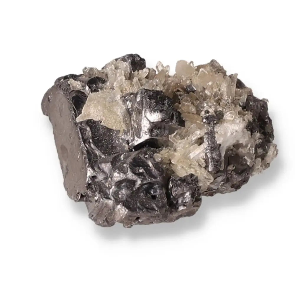 Sphalerite with Quartz gemstone showcasing vibrant hues and calming clarity, ideal for collectors or energy enthusiasts.