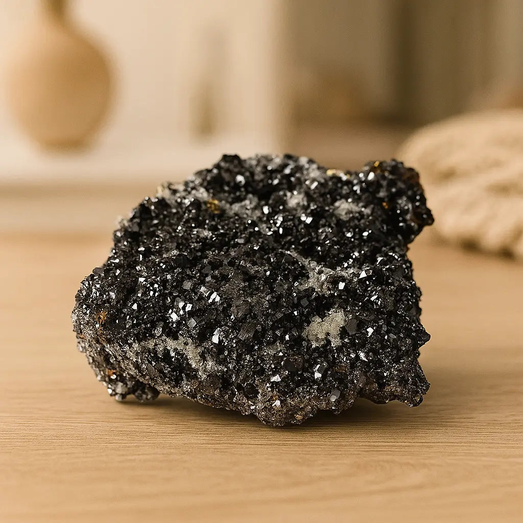 Sphalerite with Quartz, Pyrite, Galena and Chalcopyrite Sylvia Crystals Sp. z o.o.