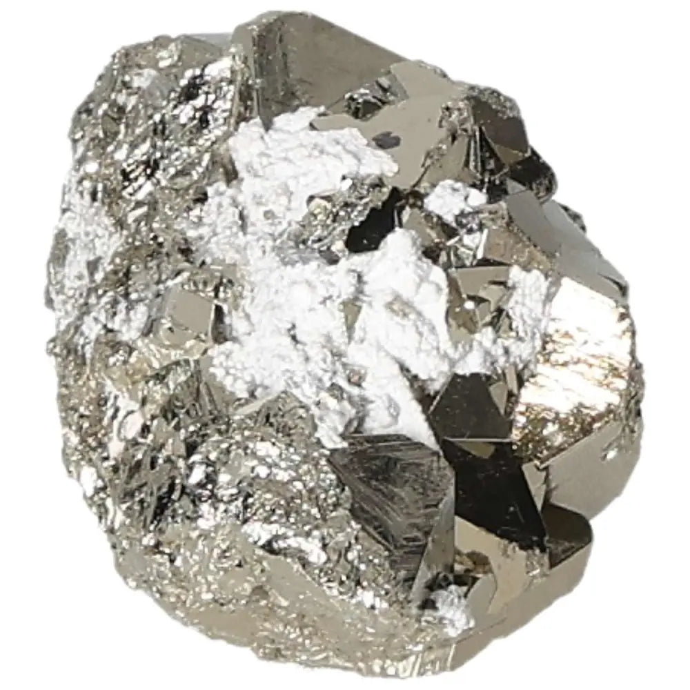 Superior quality pyrite cluster with geometric formations and metallic luster, showcasing natural cubic structure.