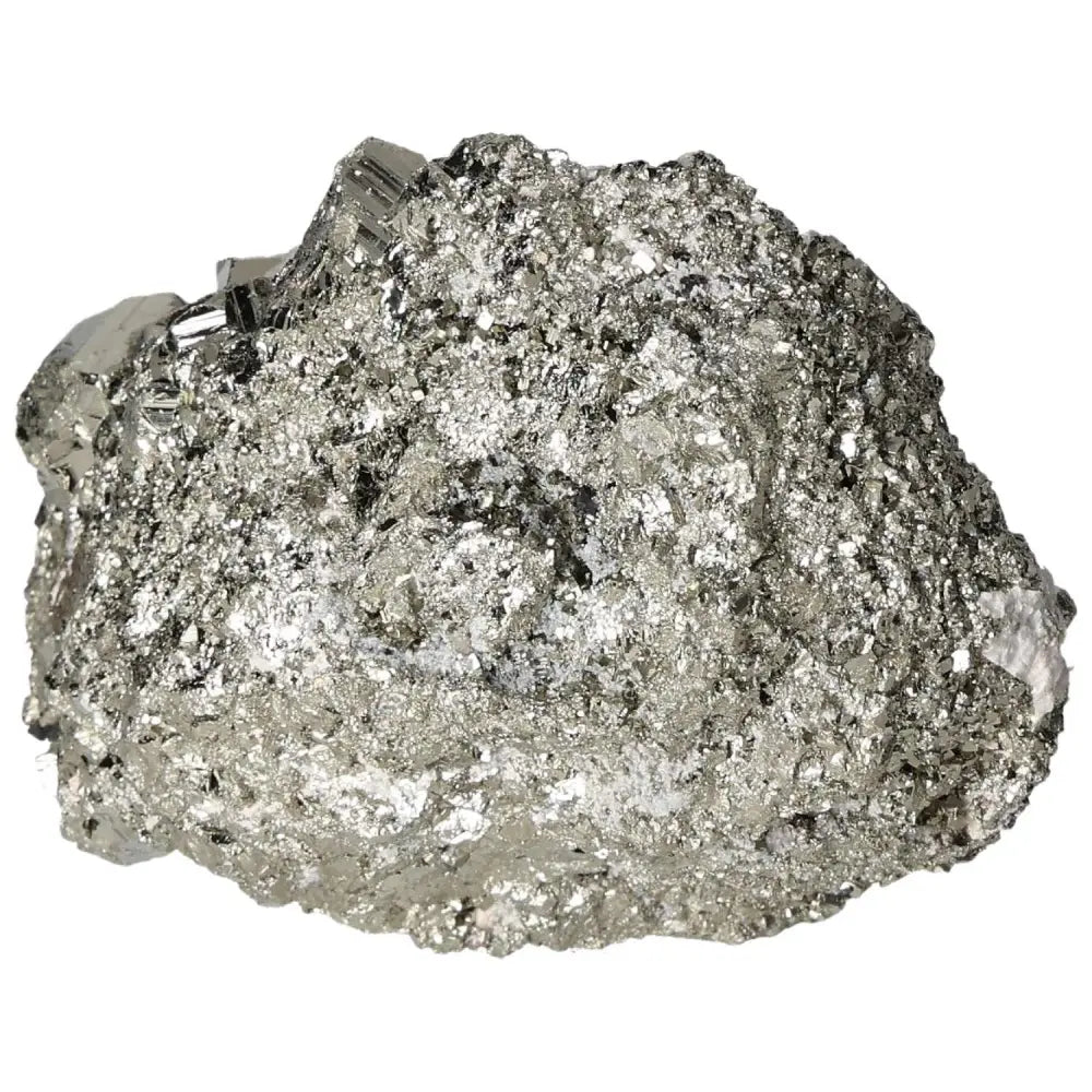 Superior quality pyrite cluster showcasing natural geometric formations and metallic luster, ideal for collectors and mineral enthusiasts.