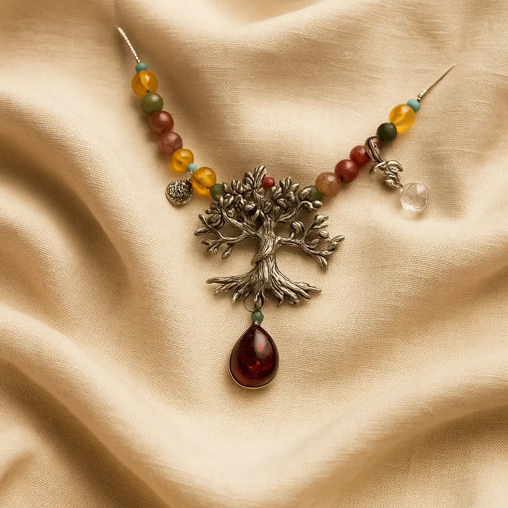 Tree Of Life Necklace 50 CM Sylvia Crystals Sp. z o.o.