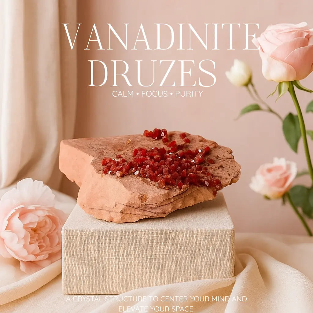 Vanadinite Druze Sylvia Crystals Sp. z o.o.