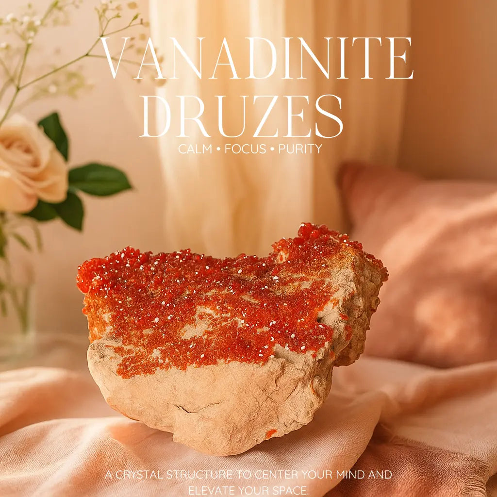 Vanadinite Druze Sylvia Crystals Sp. z o.o.