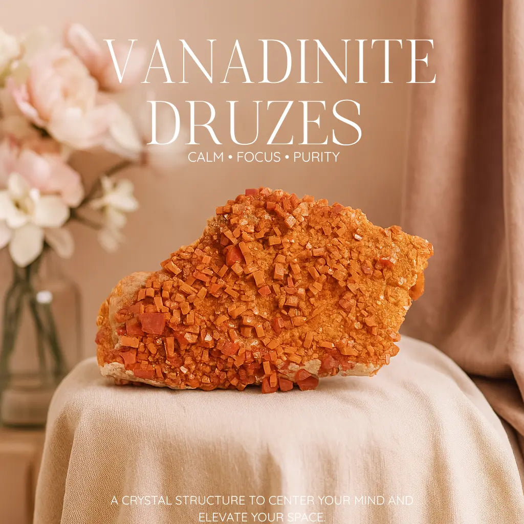 Vanadinite Druze Sylvia Crystals Sp. z o.o.