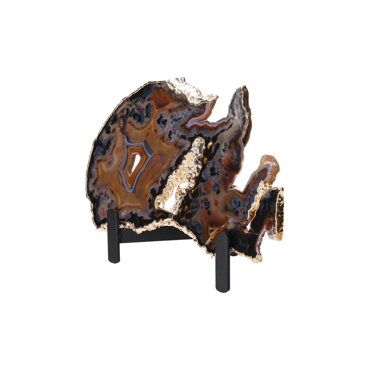 Agate Thin Slab On Metal Stand 10001004