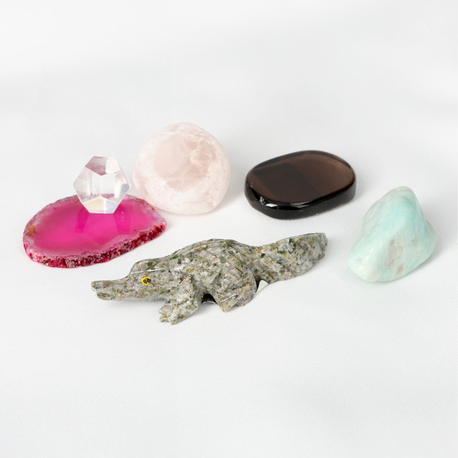 SENSORY SET CRYSTALS OF THE SENSES GREEN ALLIGATOR 800013