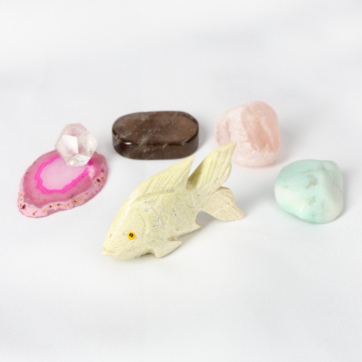 SENSORY SET CRYSTALS OF THE SENSES LIGHT GREEN FISH 800011