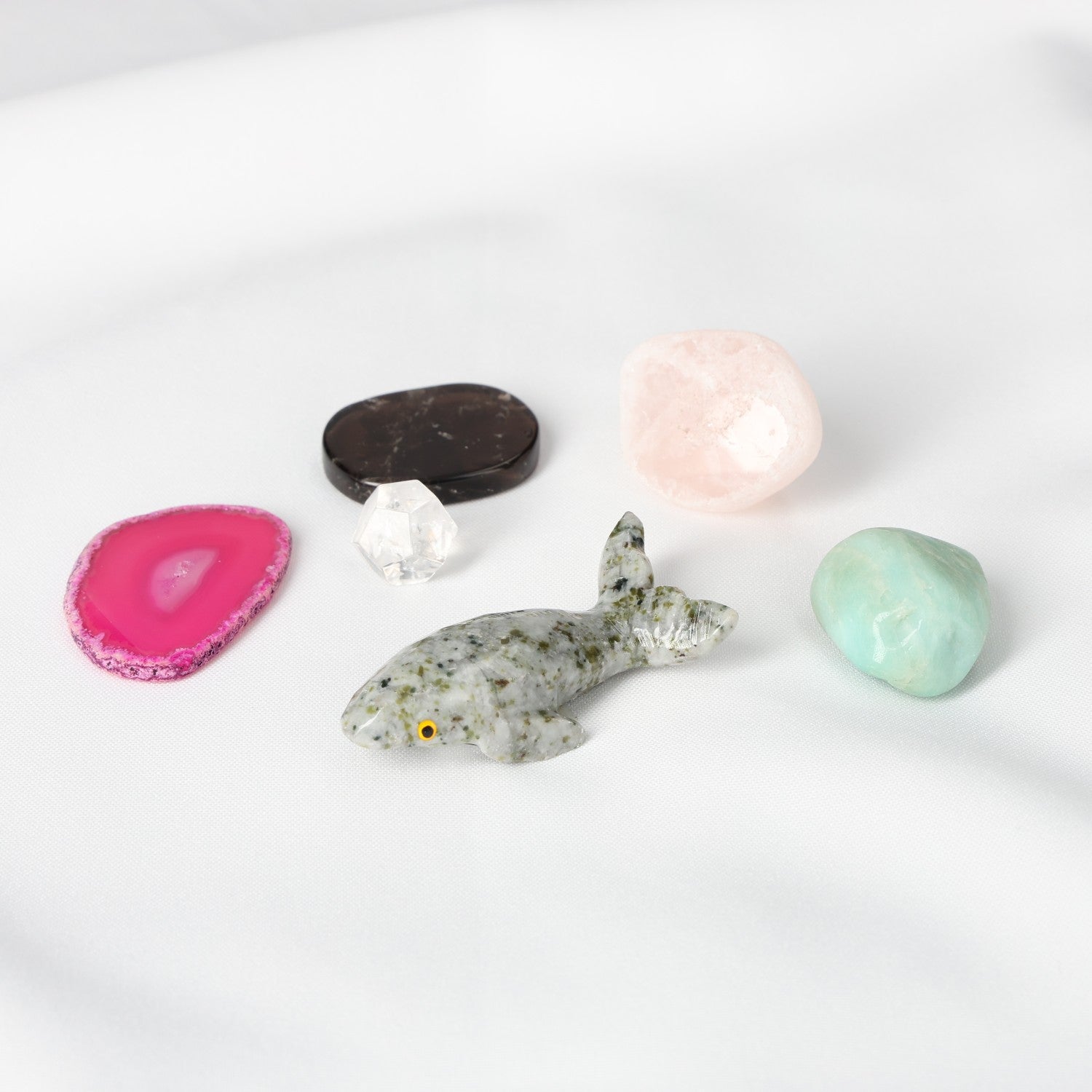 SENSORY SET CRYSTALS OF THE SENSES GREEN BLUE WHALE 800012