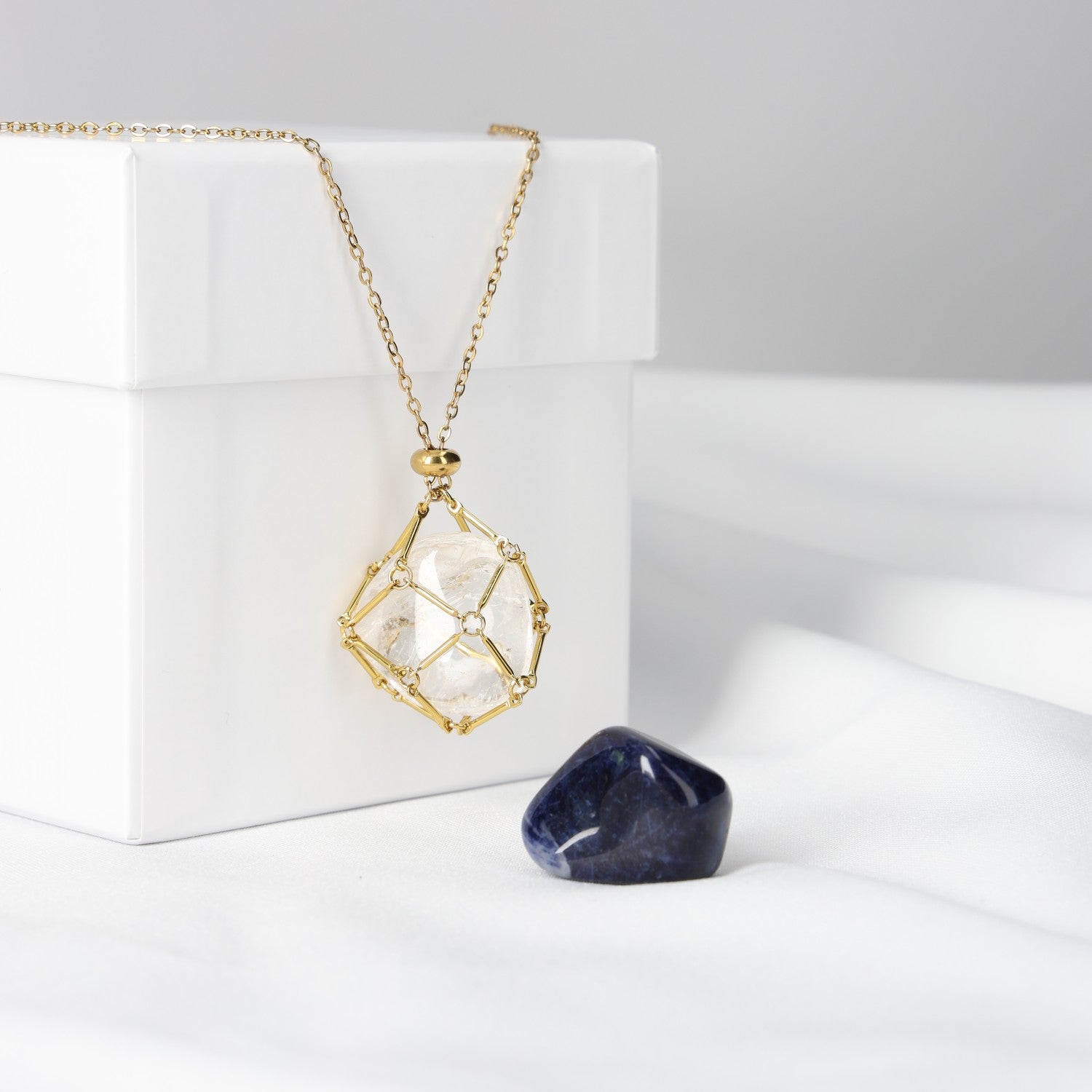 Pendant Set with 2 Interchangeable Stones INTUITION 1 900028