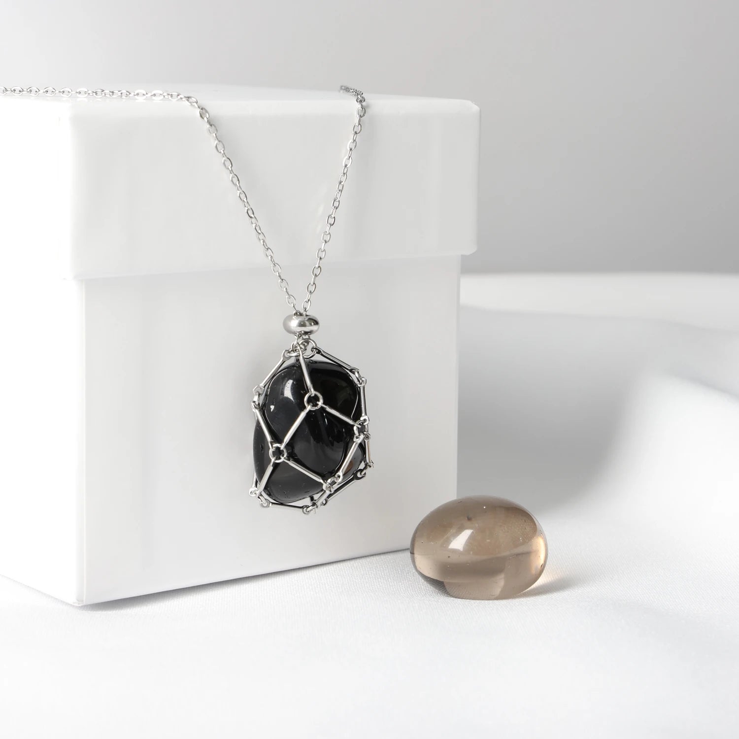 Pendant Set with 2 Interchangeable Stones PROTECTION 2