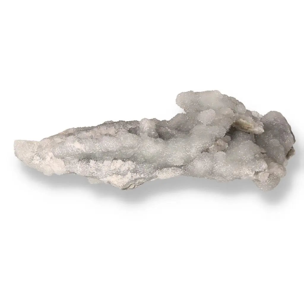 Translucent Chalcedony gemstone promoting harmony, communication, and emotional healing with its soft, tranquil energy.