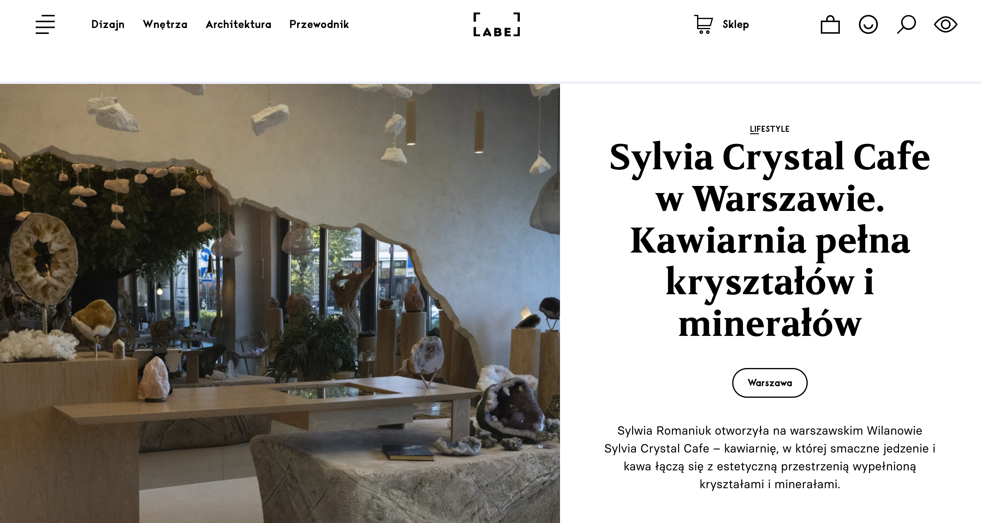 Sylvia Crystal Cafe: Where Crystals, Culinary Excellence, and Design Meet in Harmony by LABEL Magazine