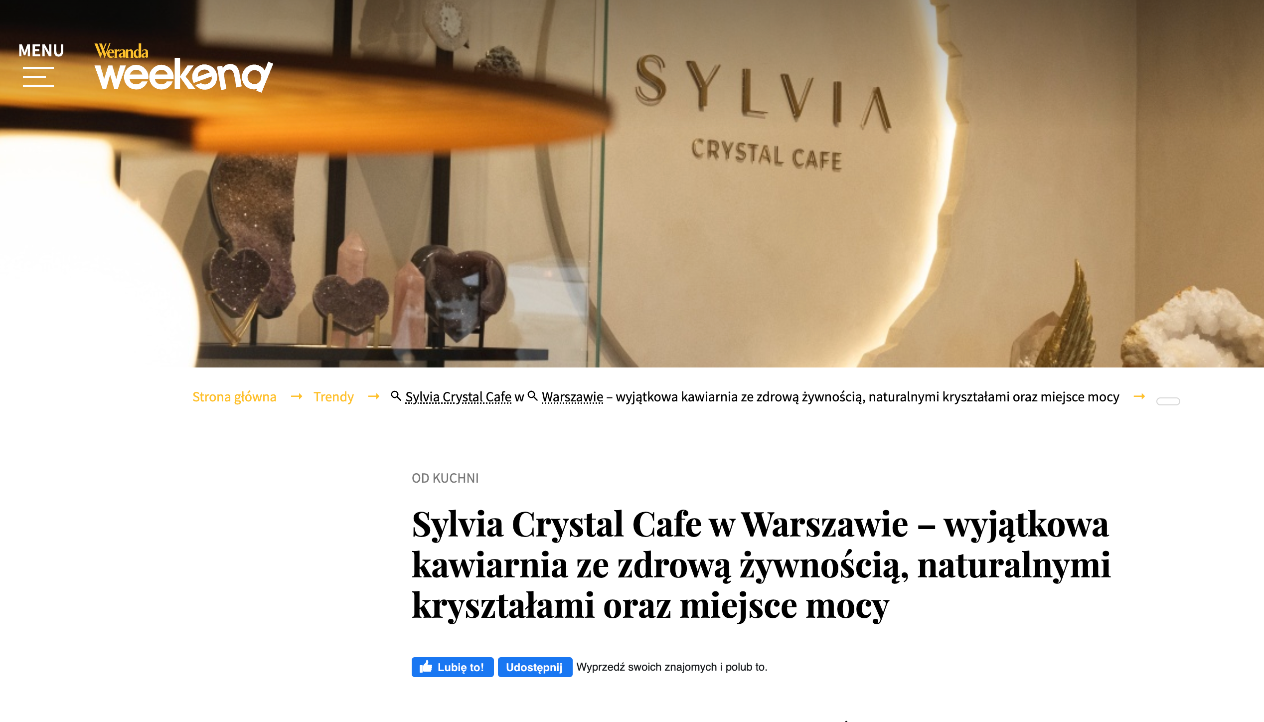 Sylvia Crystal Cafe: A Holistic Haven for Health, Energy, and Beauty by WERANDA Magazine