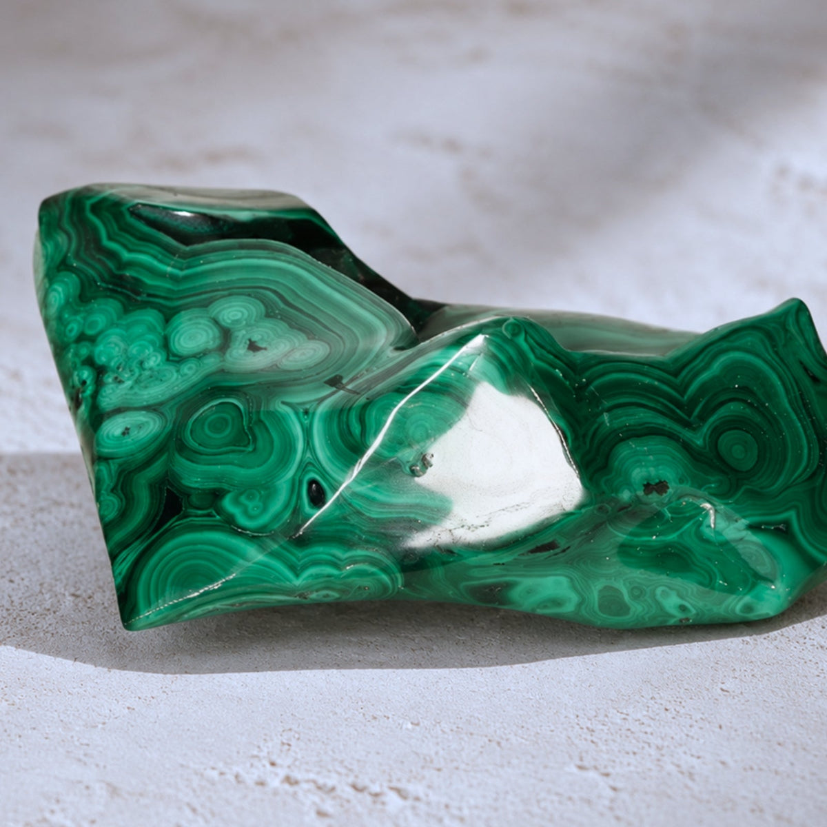 Polished Malachite