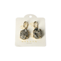 Pyrite Earring Gold 40000188