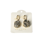Pyrite Earring Gold 40000188