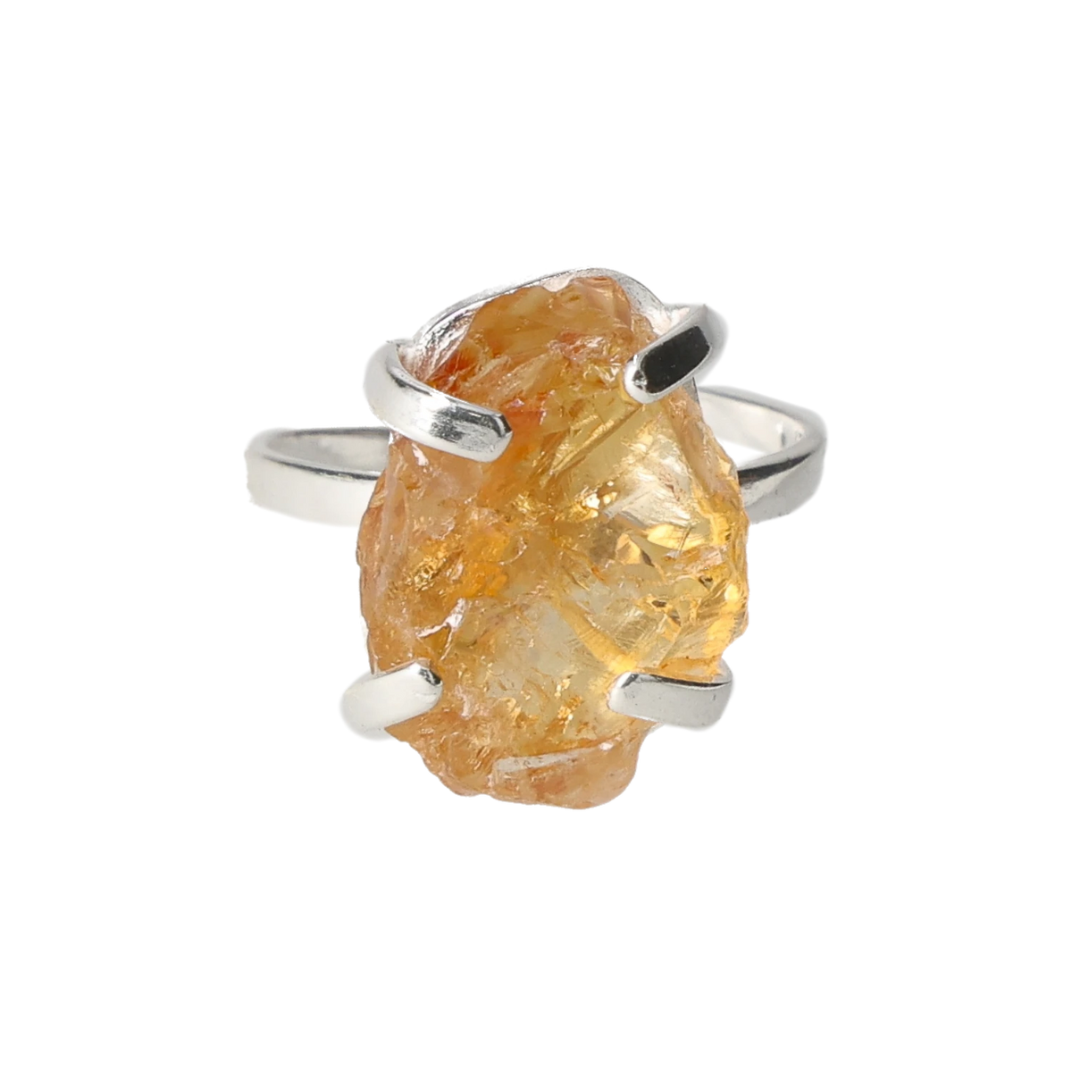 Citrine Sterling Silver Ring 40000101