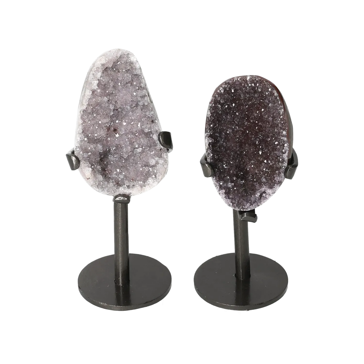 Amethyst Druze On Metal Base M 10000993