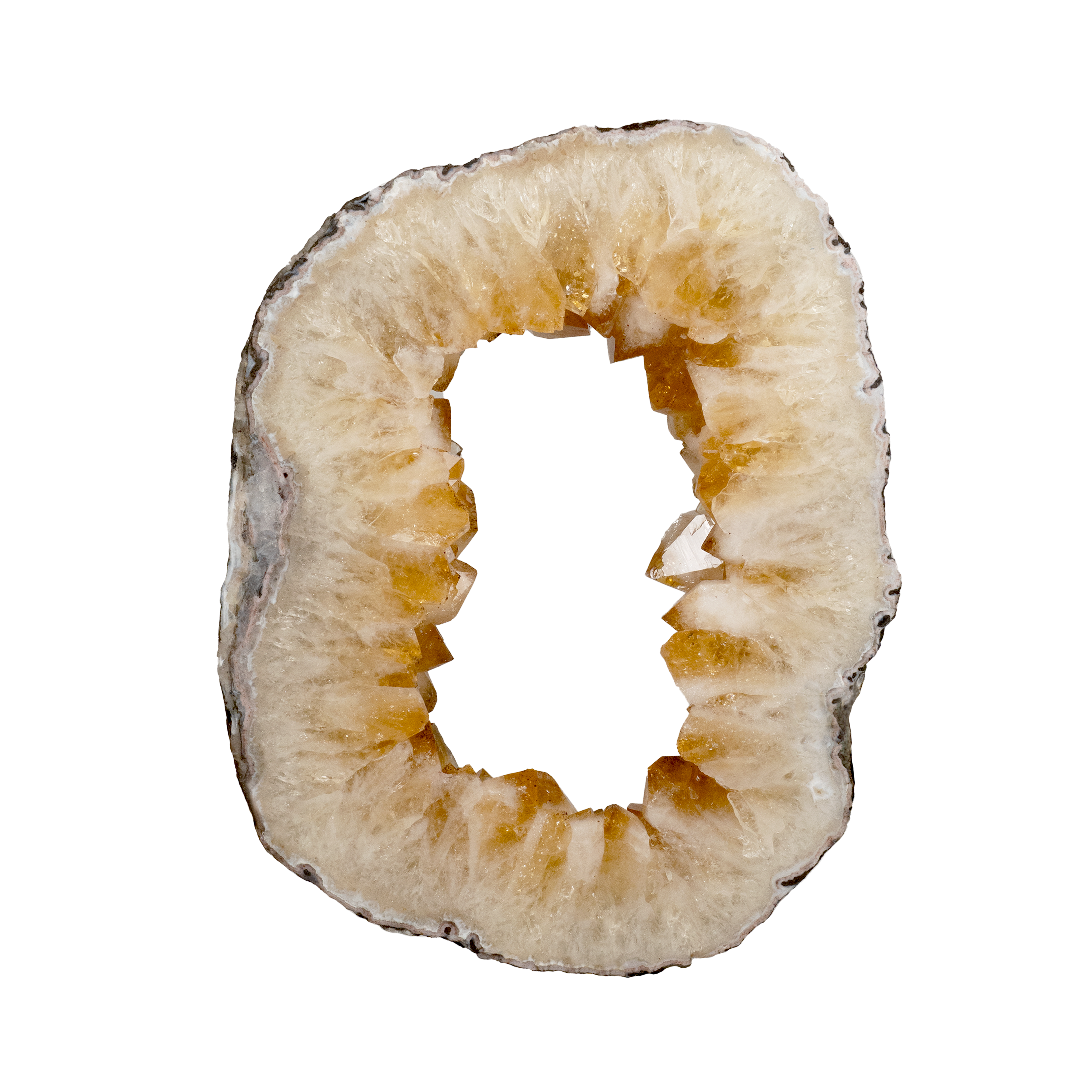 Polished Citrine Rings 001219