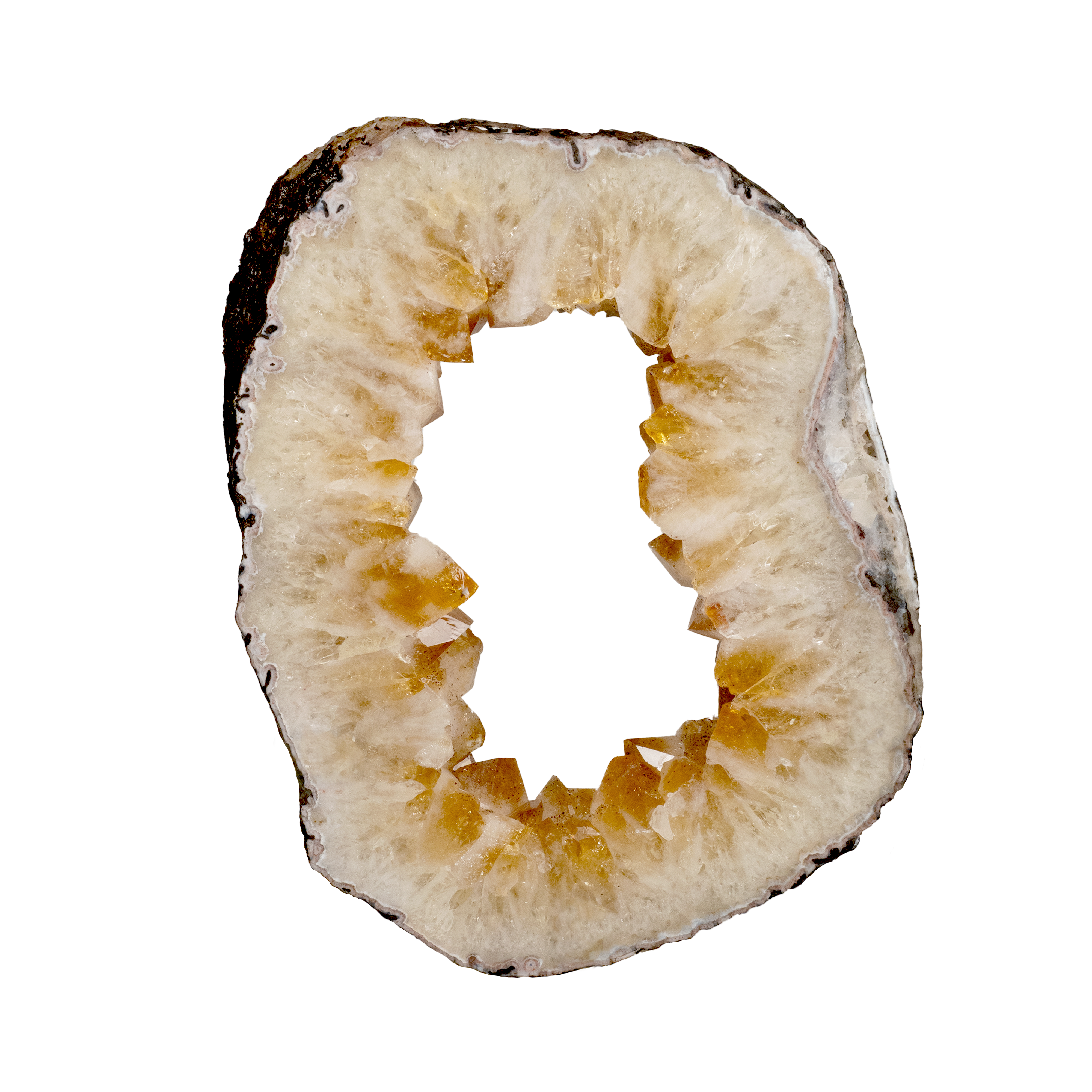 Polished Citrine Rings 001219
