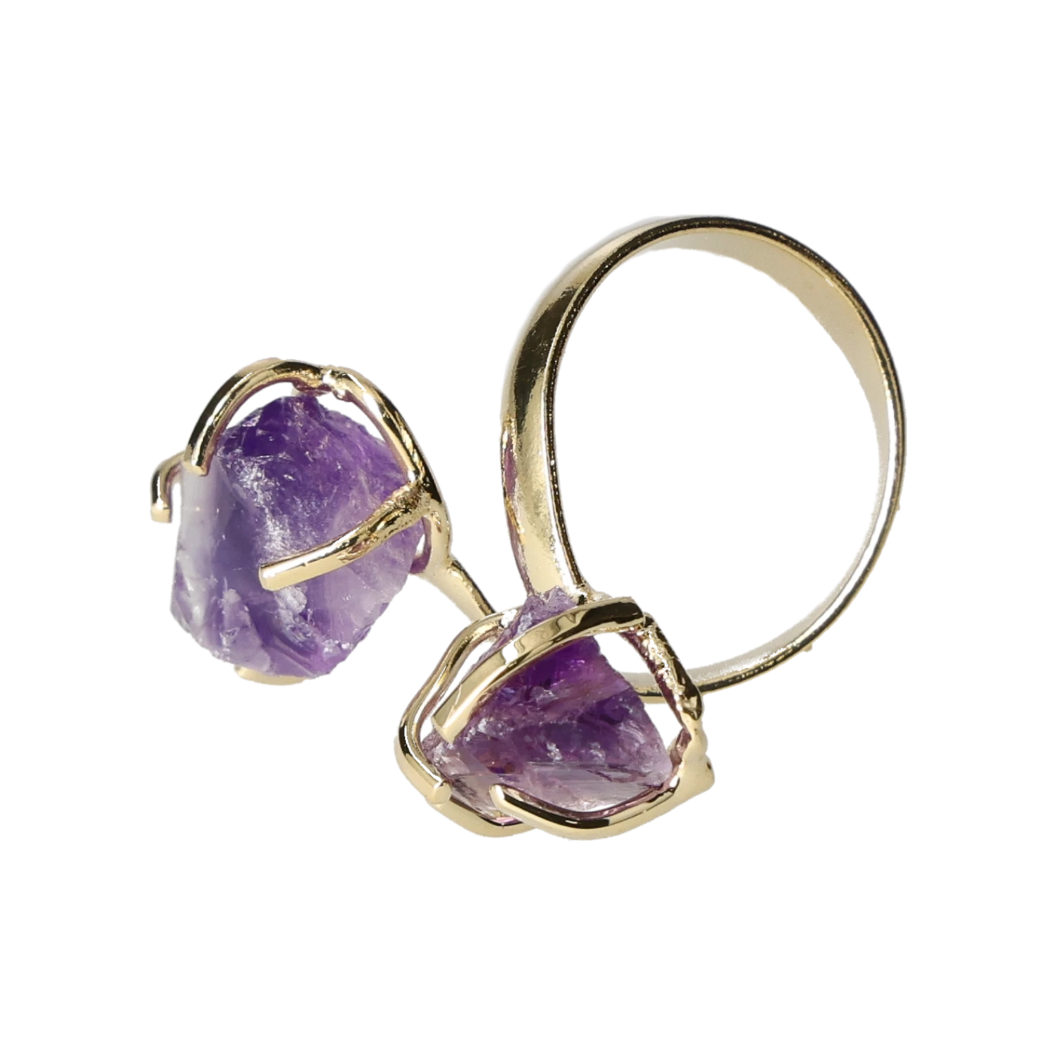 Amethyst Ring  Gold
