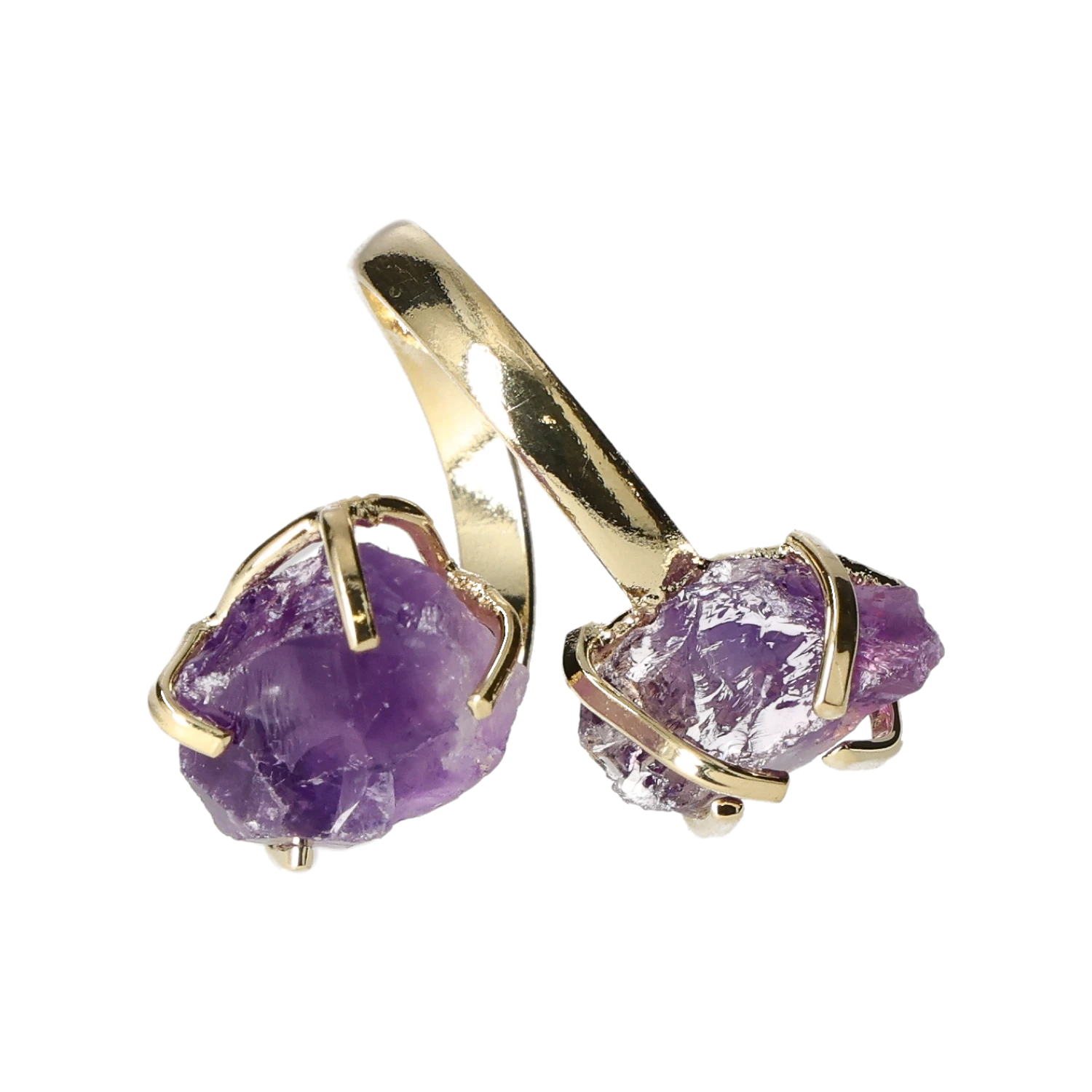 Amethyst Ring  Gold