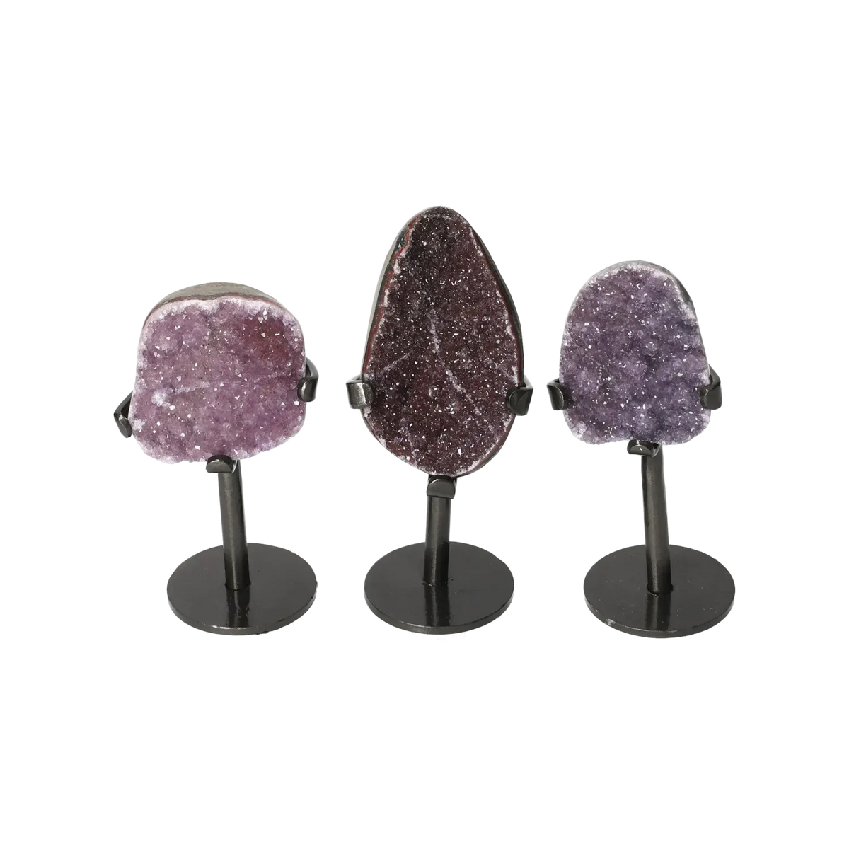 Amethyst Druze On Metal Base M 10000993